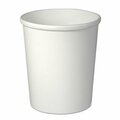 Dart Flexstyle Double Poly Paper Containers, 32oz, White, 20PK H4325U